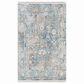 Surya Solar 3" x 5" Dark Blue, Charcoal, Light Gray, White and Saffron Area Rug, , large