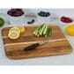 Lipper International Teak Rounded Edge Cutting Board in Brown, , large