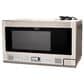 Sharp 1.5 Cu. Ft. Over-the-Counter Carousel Microwave Oven in Stainless Steel, , large