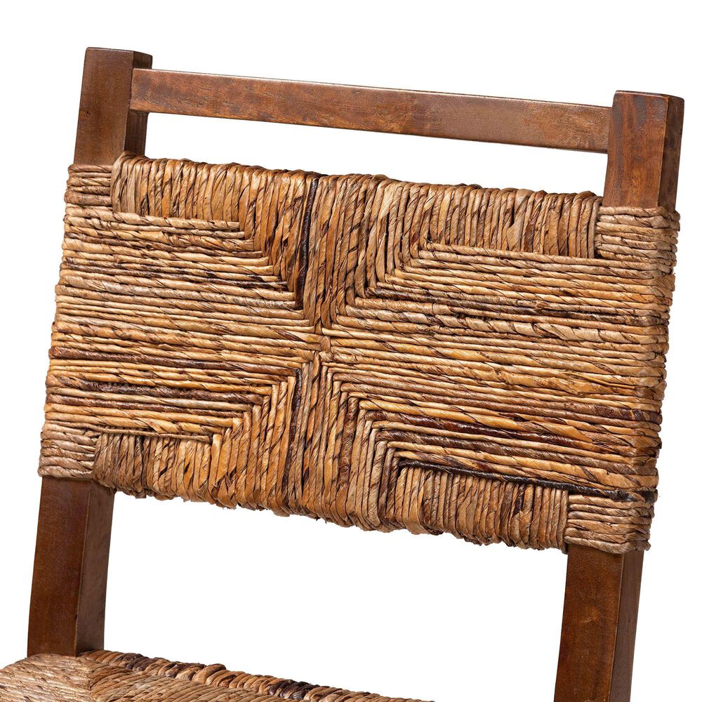 Baxton Studio Cordoba Counter Stool in Mahogany (Set of 2), , large