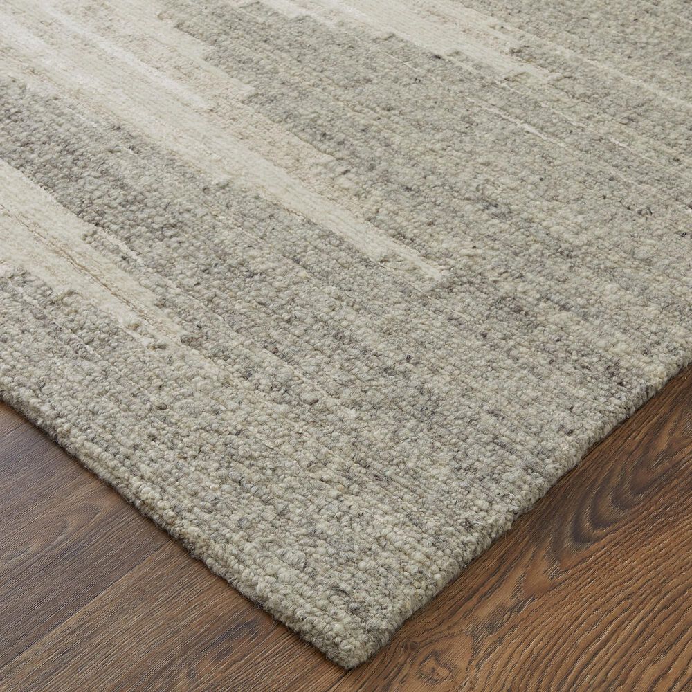 Feizy Navaro 7&#39;9&quot; x 9&#39;9&quot; Ivory and Gray Area Rug, , large
