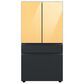 Samsung Bespoke 4-Door French Door Refrigerator Top Panel in Sunrise Yellow Glass, , large