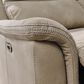Ashley Next-Gen DuraPella Power Console Loveseat with Power Headrest in Sand, , large