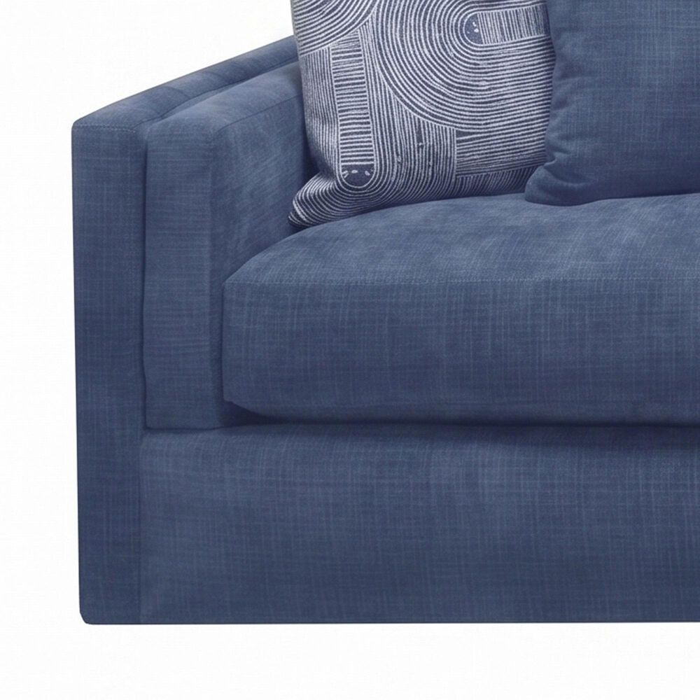 Creature Comforts Amici Stationary Sofa in Denim, , large