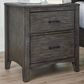 Ashley Montillan 2-Drawer Nightstand in Grayish Brown, , large