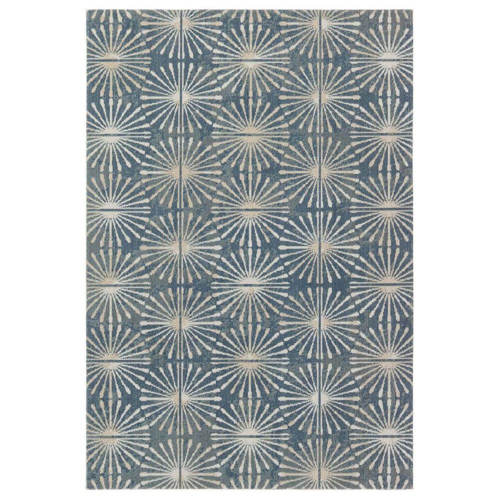 Jaipur Polaris Calvary 6" x 9" Rainy Day, Doeskin, Stormy Weather and Chinois Green Indoor/Outdoor Area Rug, , large