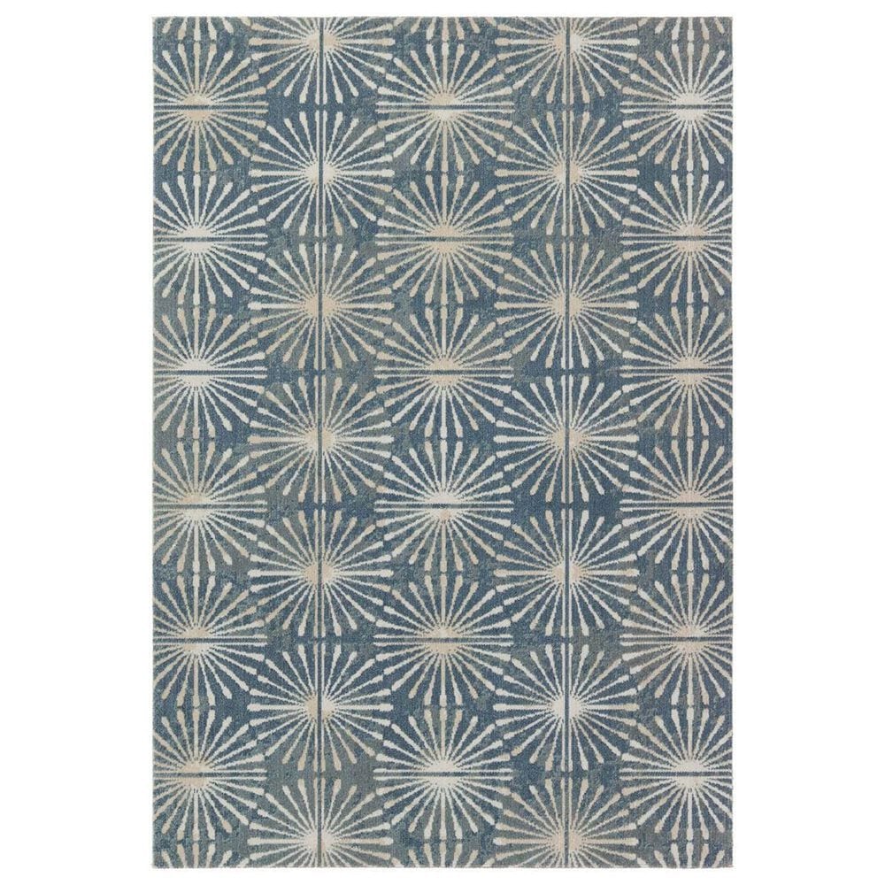 Jaipur Polaris Calvary 6" x 9" Rainy Day, Doeskin, Stormy Weather and Chinois Green Indoor/Outdoor Area Rug, , large