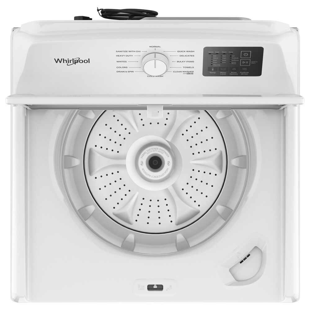 Whirlpool 4 Cu. Ft. Top Load Agitator Washer in White, , large