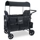 Wonderfold Elite Quad Stroller Wagon in Volcanic Black, , large