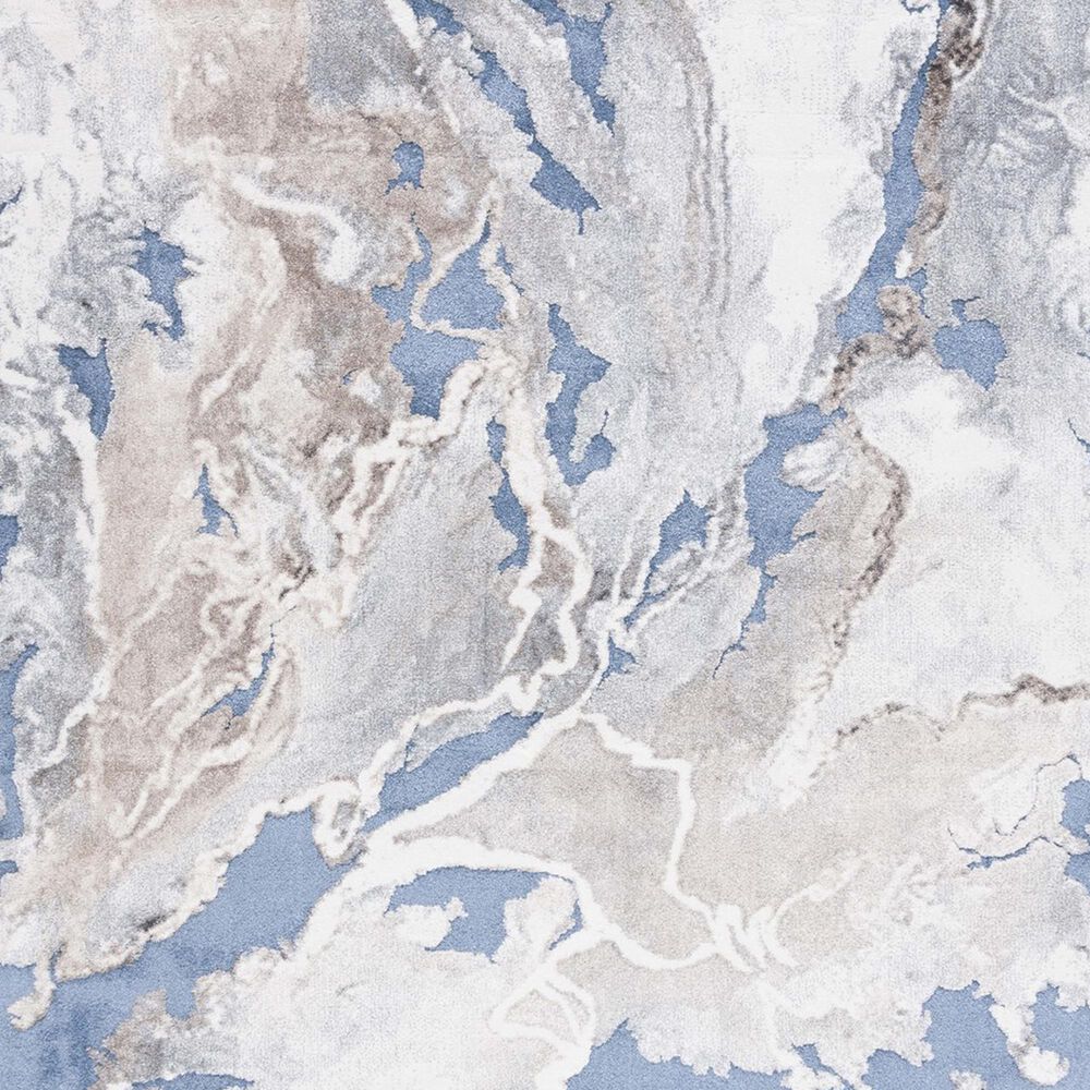 Safavieh Cyrus Shag 3&#39; x 5&#39; Blue and Beige Area Rug, , large
