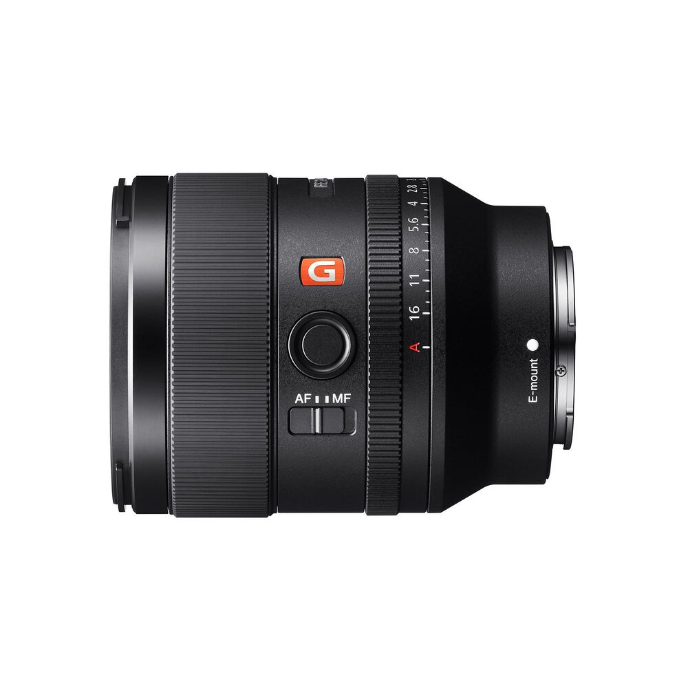 Sony G Master SEL35F14GM - Wide-angle lens - 35 mm - f/1.4 GM - Sony E-mount in black, , large