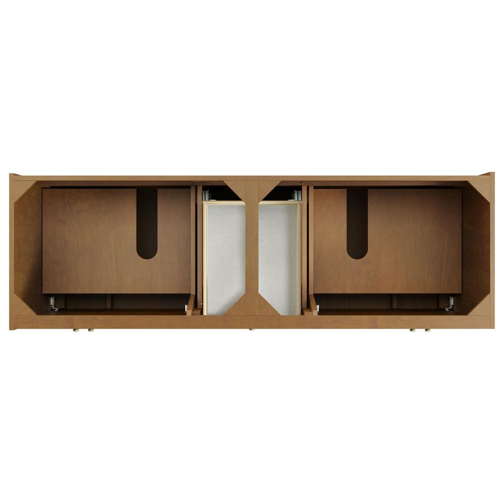 James Martin Laurent 72" Double Bathroom Vanity Cabinet in Honey Oak, , large