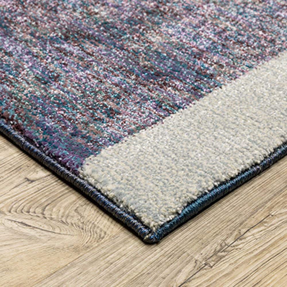 Oriental Weavers Strada Rockville STR08 5&#39;3&quot; x 7&#39;3&quot; Blue Area Rug, , large