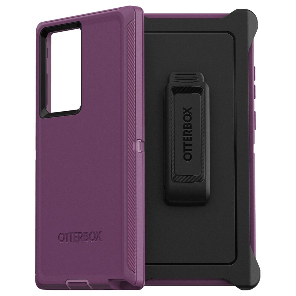 Otterbox Defender Case for Samsung Galaxy S22 Ultra in Happy Purple, , large
