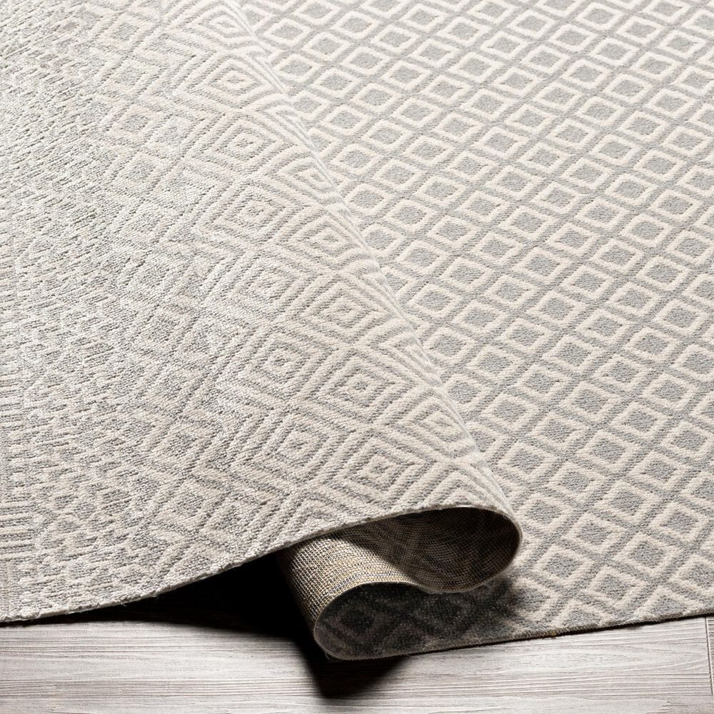 Surya Lavadora 9&#39;3&quot; x 12&#39; Gray and Light Gray Area Rug, , large