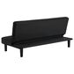 Pacific Landing Stanford Push Back Convertible Sofa Bed in Black, , large