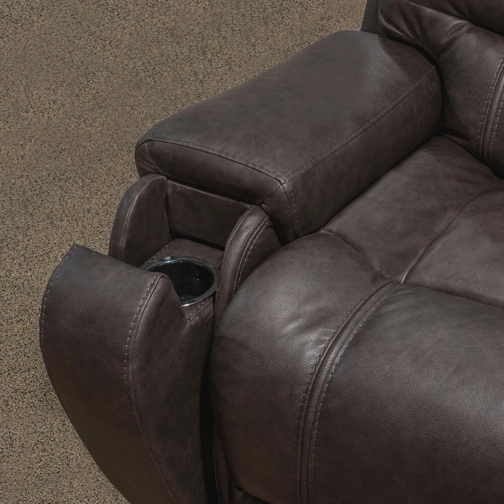 Ashley Femley Manual Rocker Recliner in Smoke, , large