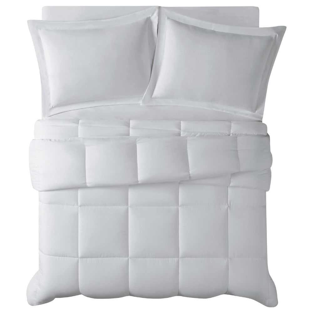 Pem America Truly Calm Antimicrobial 3-Piece King Comforter Set in Grey, , large