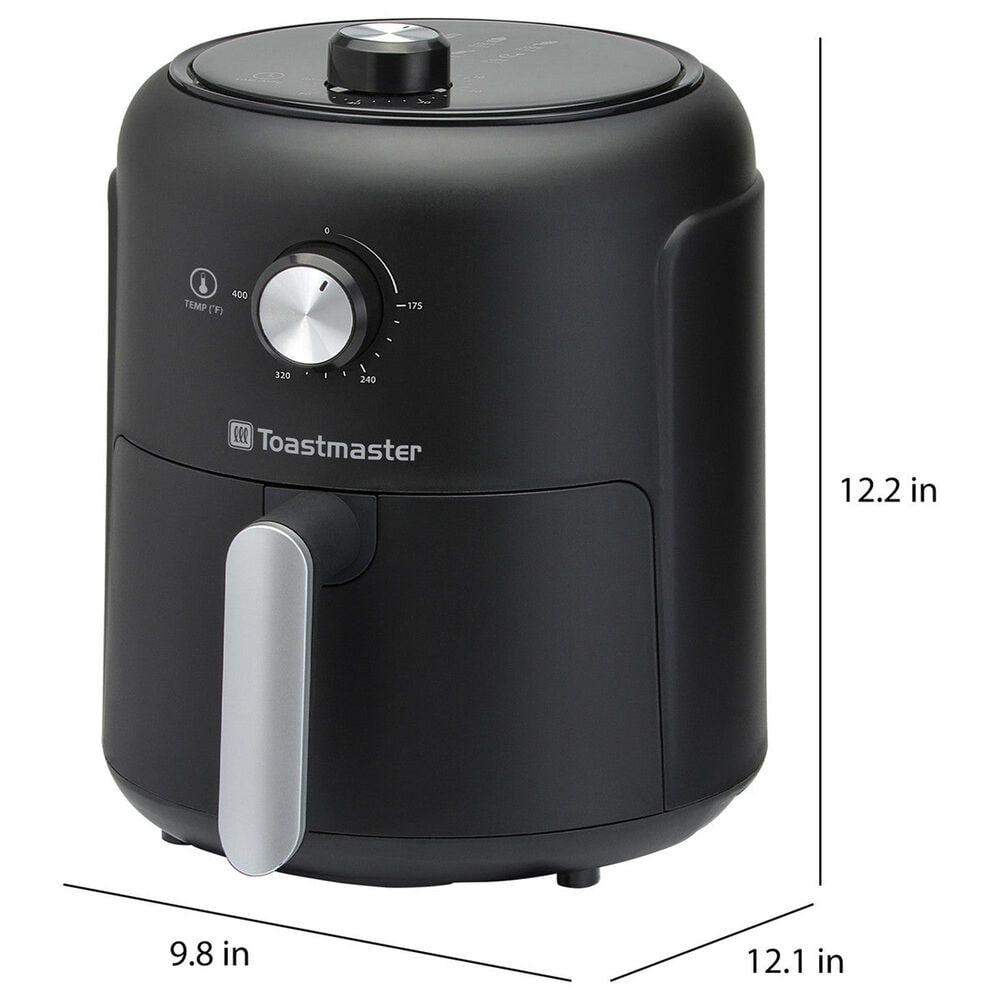 Toastmaster 2.6 Qt. Air Fryer in Black, , large
