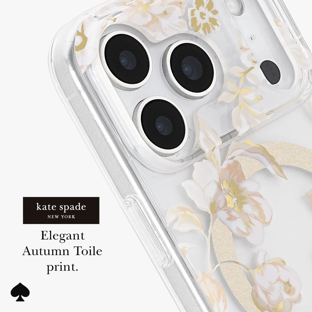 Kate Spade Protective MagSafe Case for Apple iPhone 17 Pro in Autumn Toile, , large