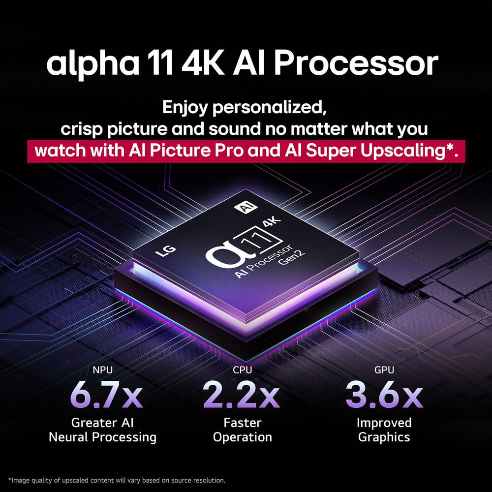 LG 77&quot; Class G5 Series OLED evo AI 4K with Supplied Wall Mount in Black - Smart TV, , large