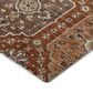 Dalyn Rug Company Silk Road Paprika, Copper, Gold, Sage, Navy and Copper 6"6" x 9"6" Area Rug, , large