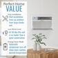 Almo Distributing Pennsylvania 14,000 BTU 230V Through-the-Wall Air Conditioner with 10,600 BTU Supplemental Heat Capability, , large