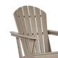 Ashley Sundown Treasure Adirondack Chair in Grayish Brown, , large