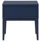 Safavieh Fidia 1-Drawer Nightstand in Navy Blue, , large