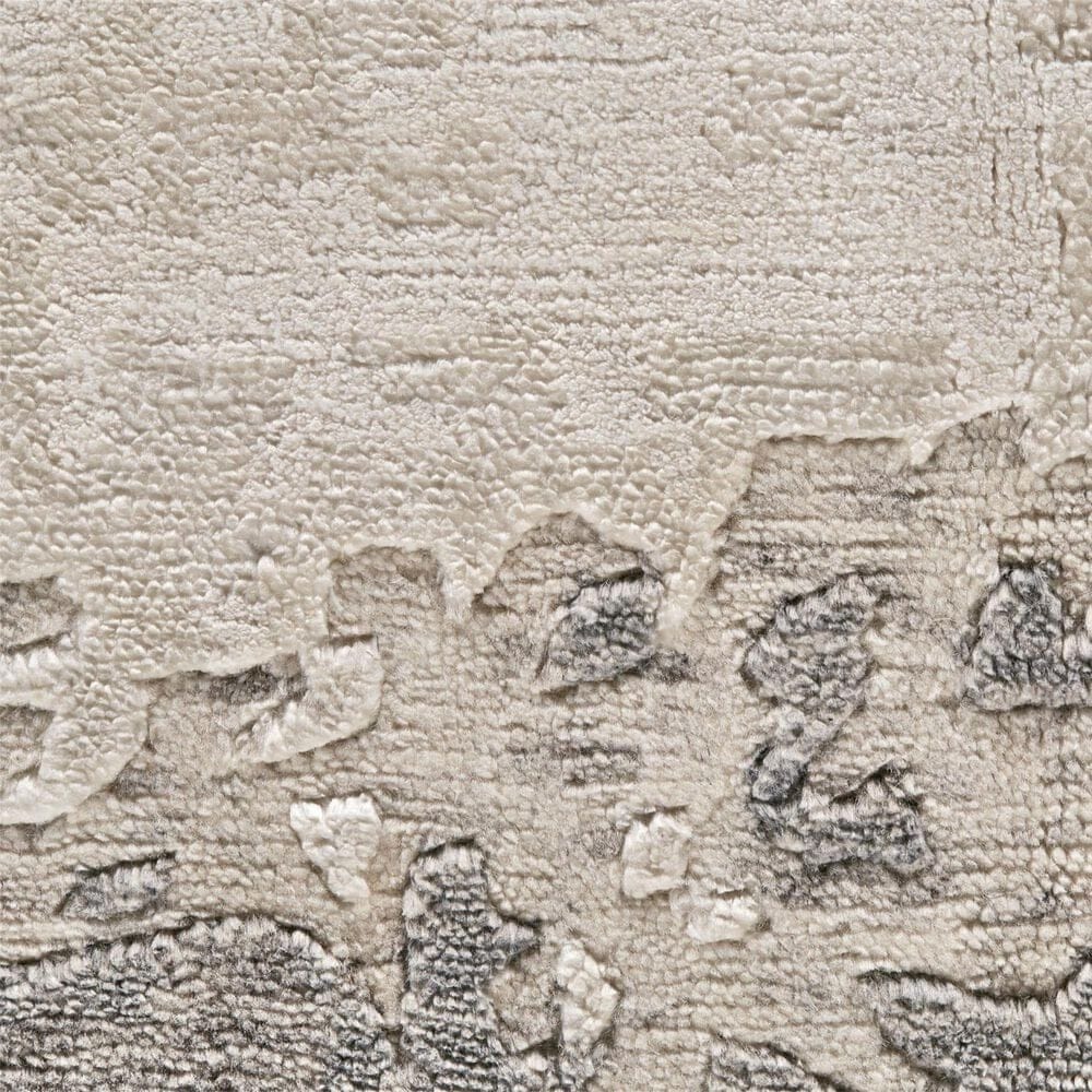 Feizy St. Cloud 7230F 8&#39;6&quot; x 11&#39;6&quot; Opal Gray Area Rug, , large
