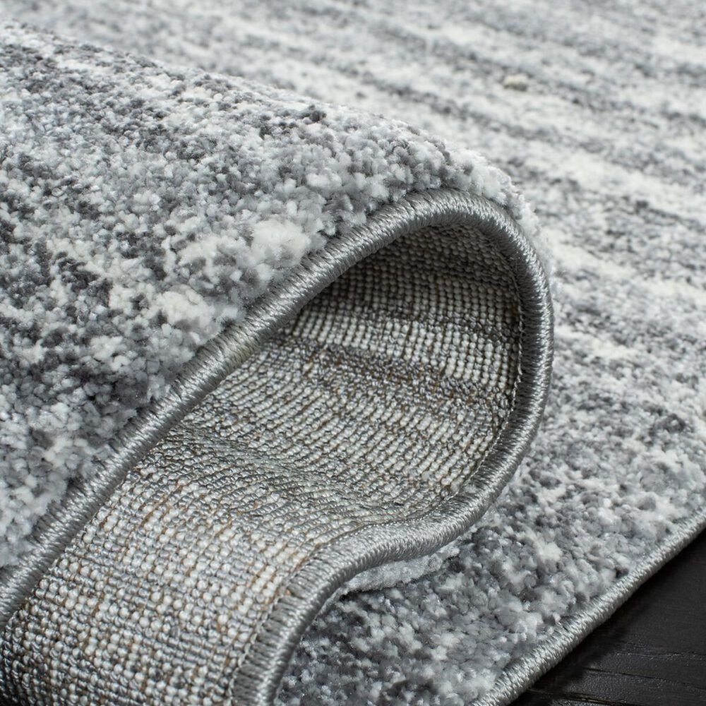 Safavieh Cyrus Shag CYR128F 2&#39;2&quot; x 9&#39; Grey and Ivory Runner, , large