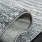 Safavieh Cyrus Shag CYR128F 2"2" x 9" Grey and Ivory Runner, , large