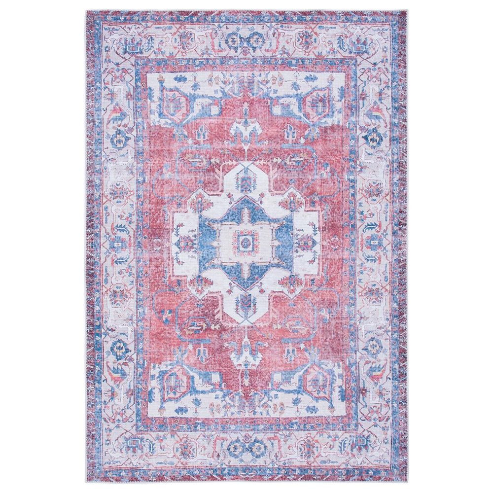 Safavieh Serapi 5"3" x 7"7" Red and Ivory Area Rug, , large