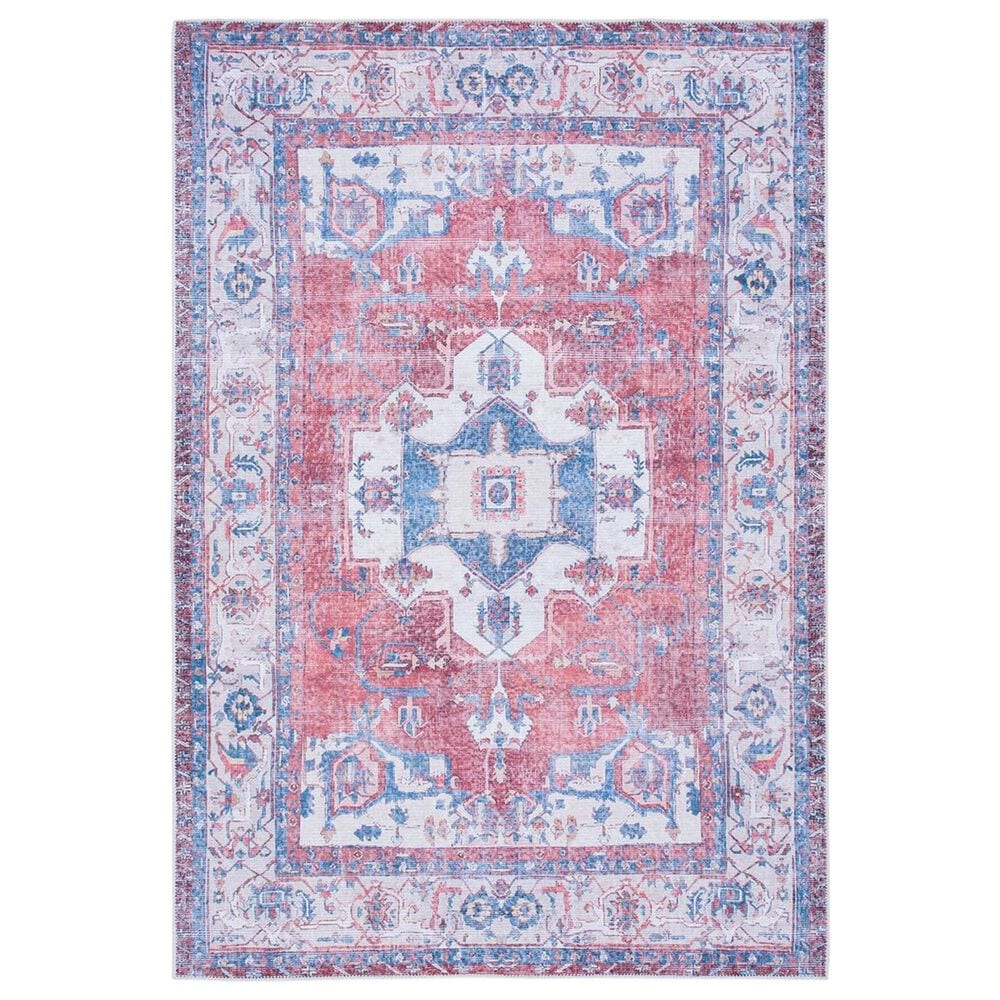 Safavieh Serapi 5"3" x 7"7" Red and Ivory Area Rug, , large