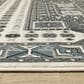 Oriental Weavers Raylan RAY01 9"10" x 12"10" Grey Area Rug, , large