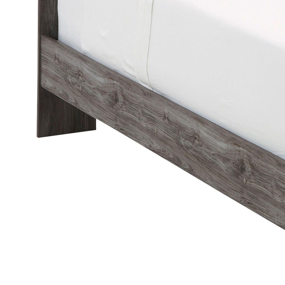 Ashley Bronyan King Panel Bed in Dark Gray, , large