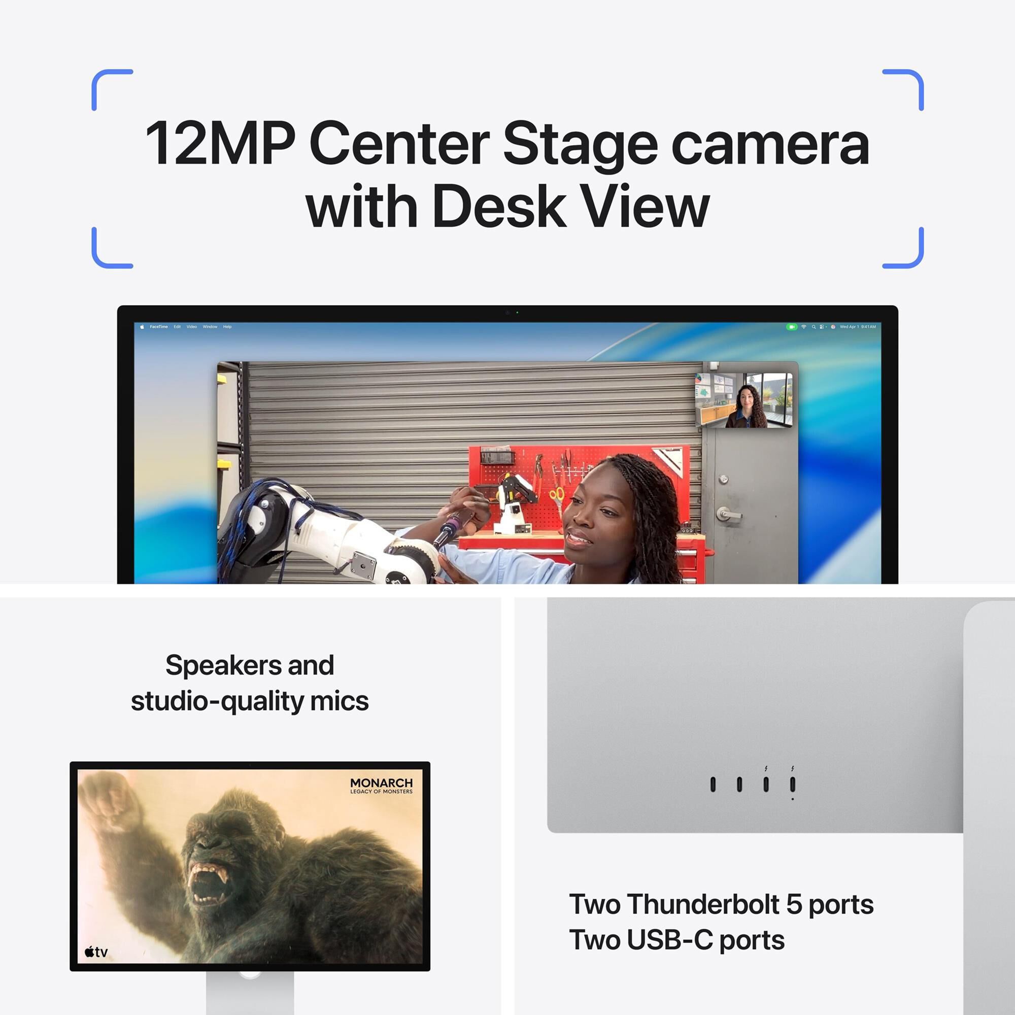 Apple Studio Display - Standard Glass - Tilt- and Height