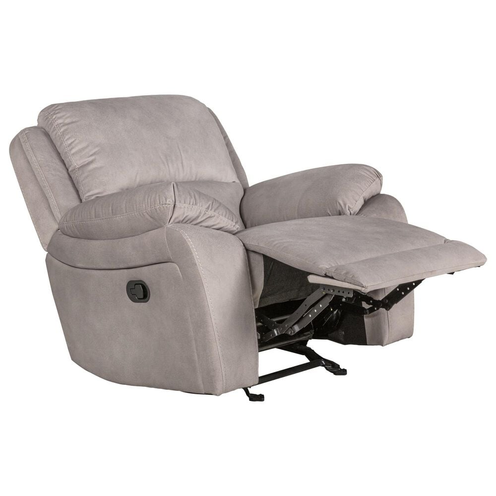 Oxford Furniture Glider Recliner in Aspen Latte, , large
