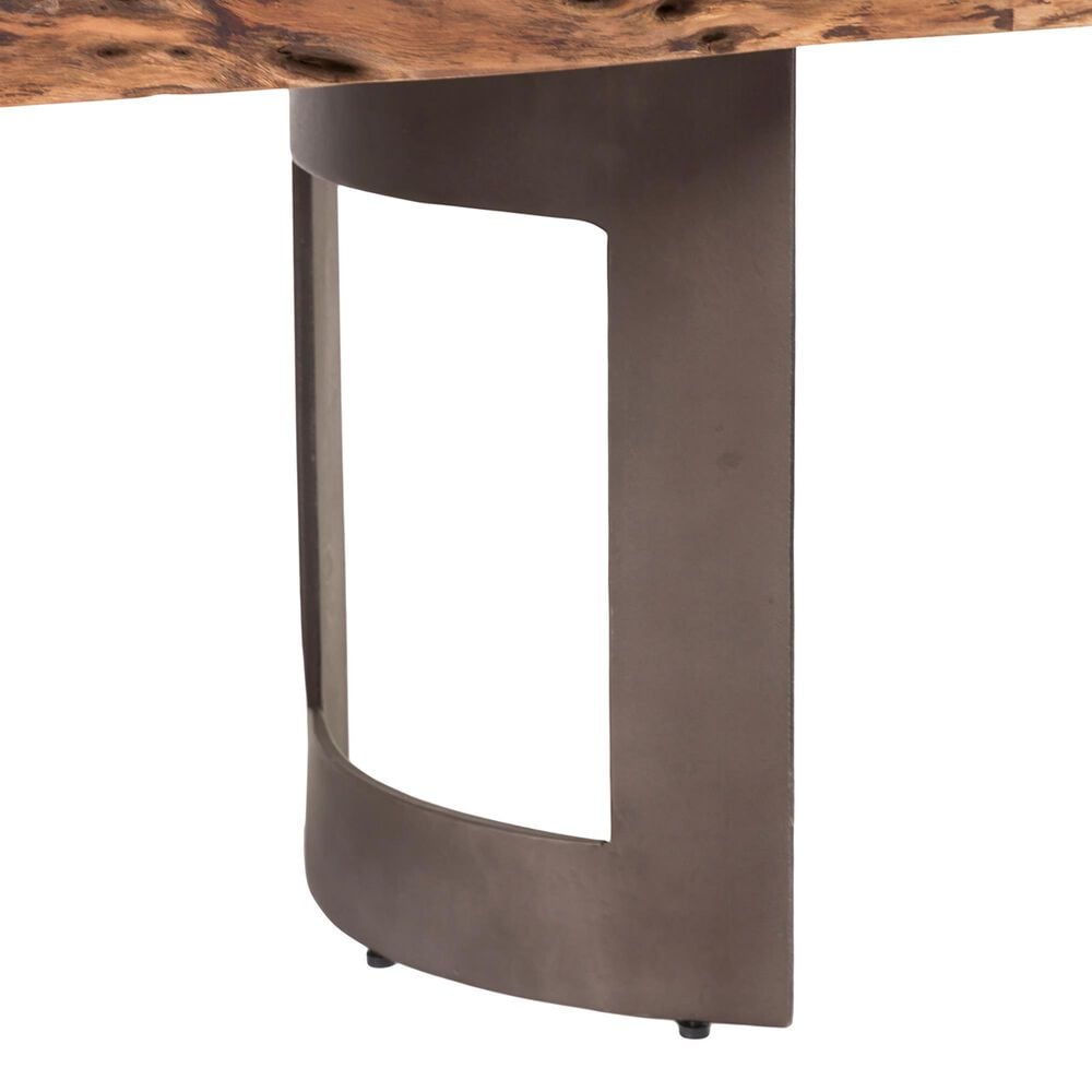 Moe&#39;s Home Collection Bent Extra Small Bench in Brown, , large