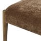 Four Hands Jayla Armless Dining Chair with Altair Mushroom Fabric in Toasted Oak, , large