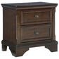 Ashley Trellington 2-Drawer Nightstand in Warm Brown Cherry, , large