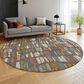 Dalyn Rug Company Kenner KN5 Chocolate 8" Round Area Rug, , large