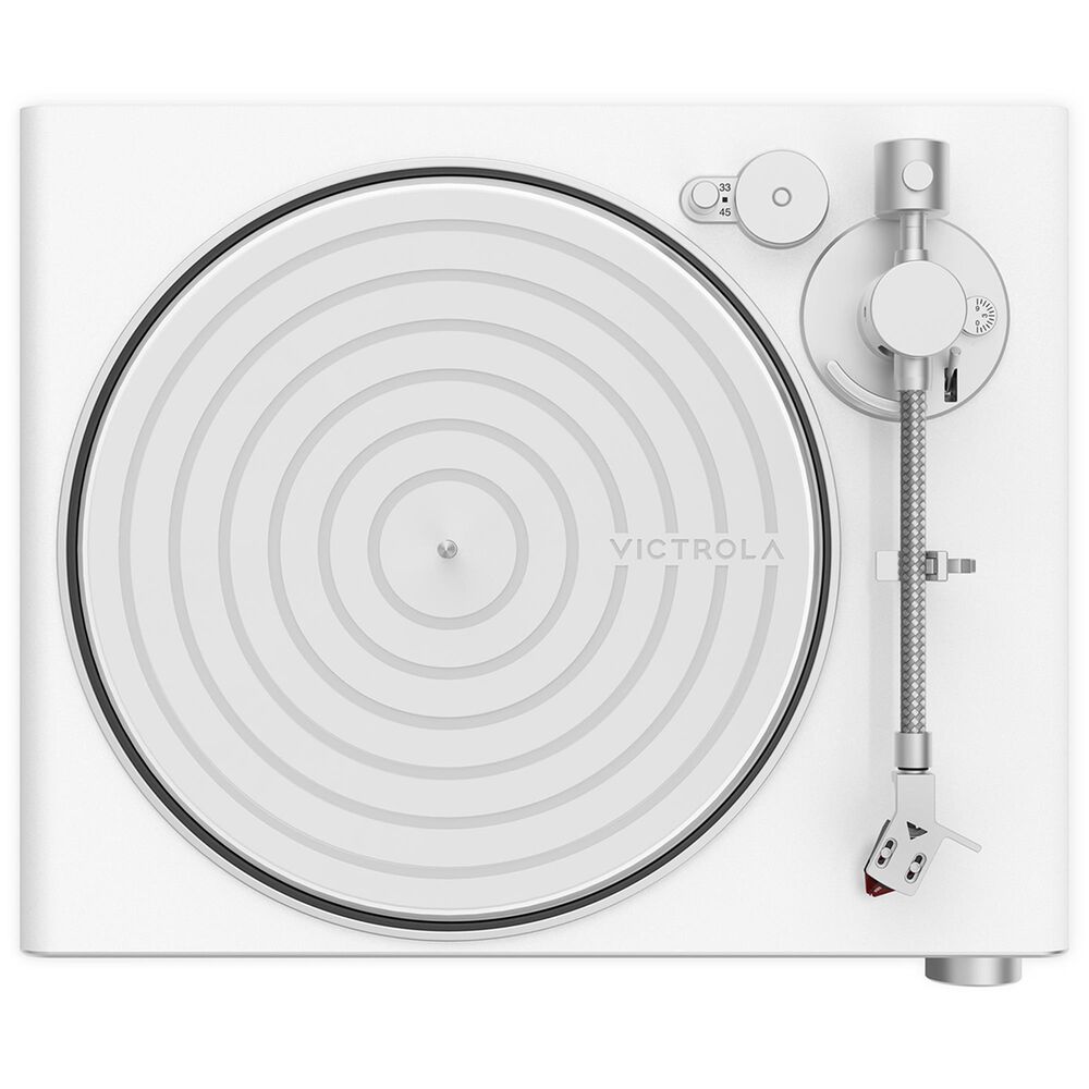 Victrola Stream Pearl Wi-Fi Bluetooth Turntable in White and Silver, , large