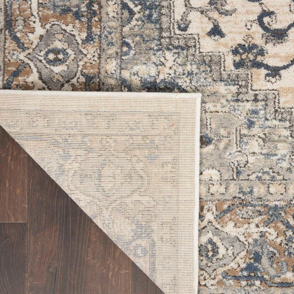 Nourison Quarry 7&#39;10&quot; x 9&#39;10&quot; Ivory and Grey Area Rug, , large