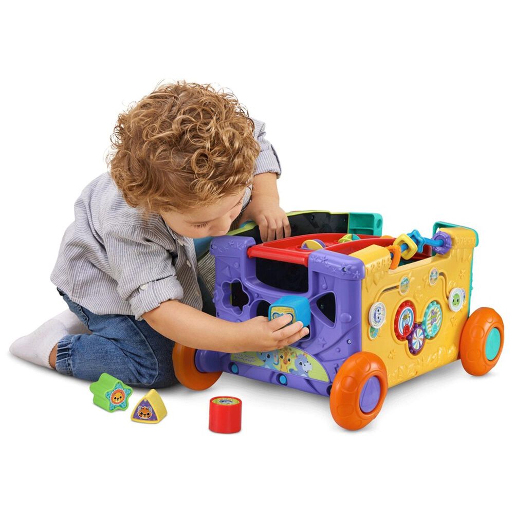Vtech Sort and Discover Activity Wagon Vehicle in Multicolor, , large