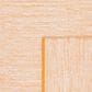 Safavieh Montauk 6" Square Orange Area Rug, , large