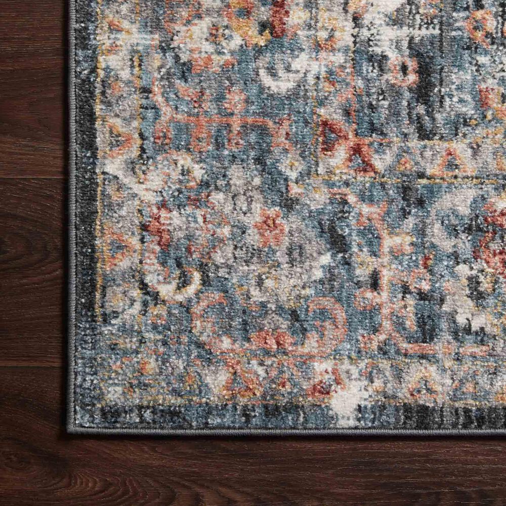 Loloi II Cassandra 2&#39;6&quot; x 4&#39; Blue and Multicolor Area Rug, , large