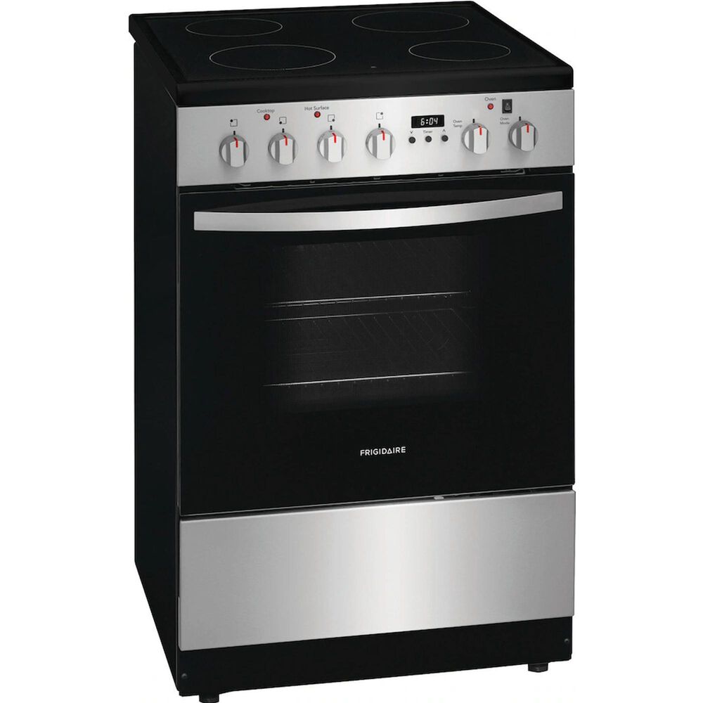 Frigidaire 24 Electric Smooth Top Range in Stainless Steel, , large