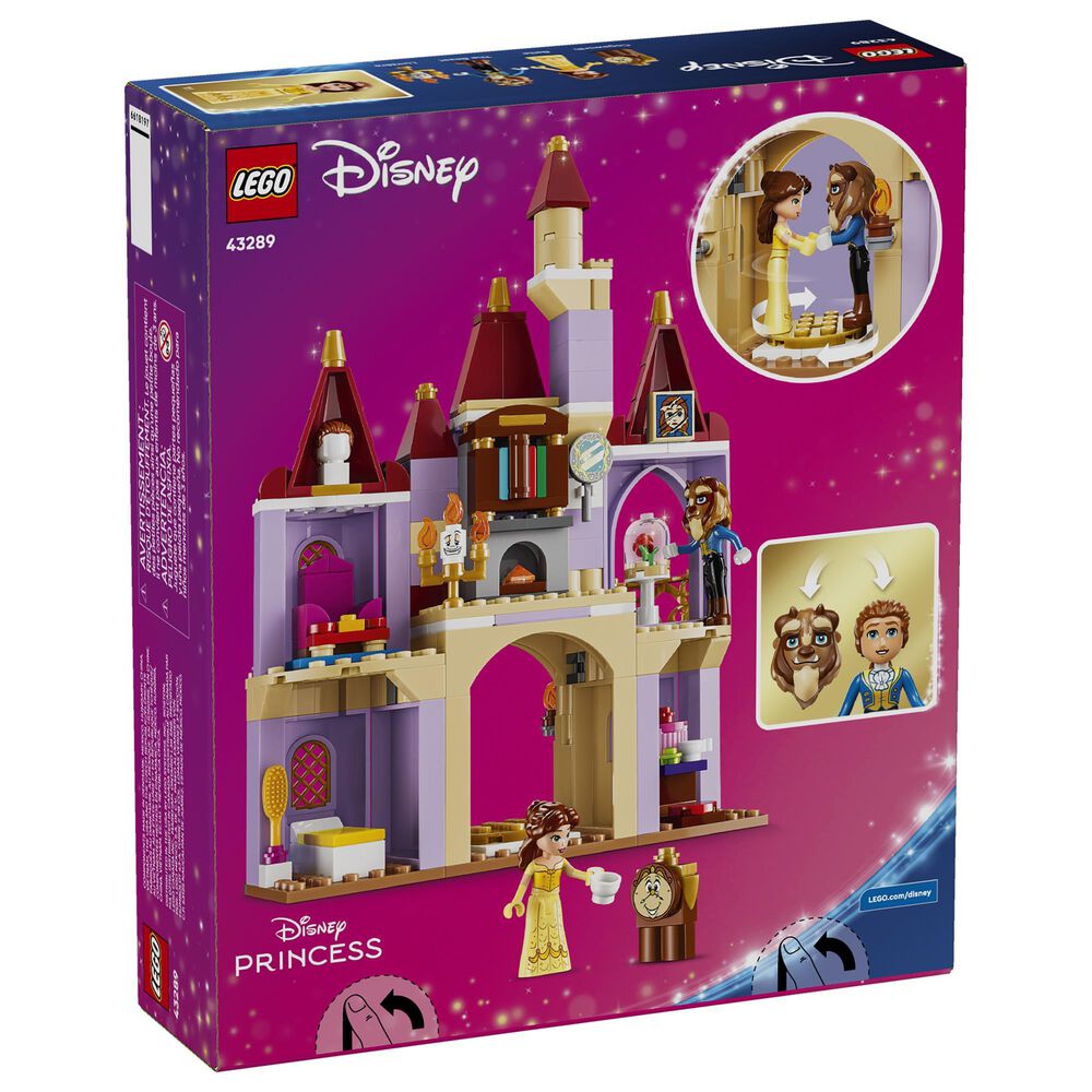 LEGO Disney Belle and the Beast's Enchanted Castle Building Set, , large