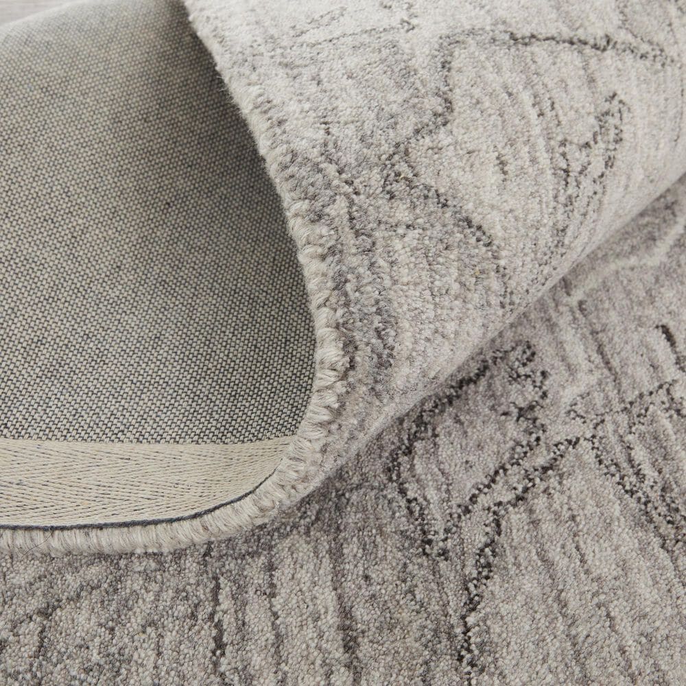 Feizy Whitton 9&#39; x 12&#39; Gray and Ivory Area Rug, , large